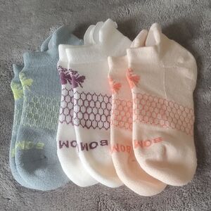 SET OF 3 NWOT BOMBAS NO SHOW SOCKS